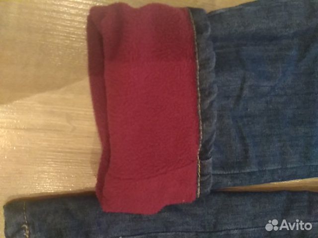 Новые. Утеплённые джинсы для девочки 12-13 лет, ра