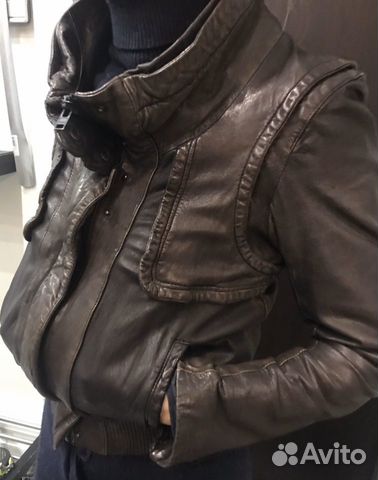 Куртка кожаная AllSaints Куртка кожаная AllSaints