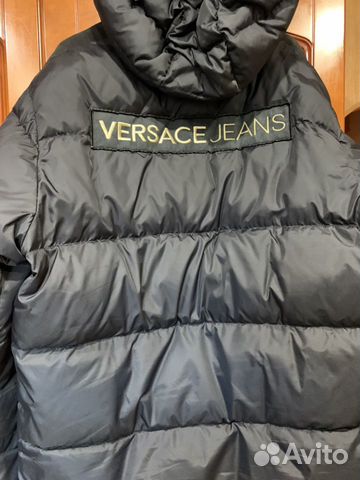 Лёгкий Пуховик мужской, Versace Jeans, оригинал Лёгкий Пуховик мужской, Versace Jeans, оригинал