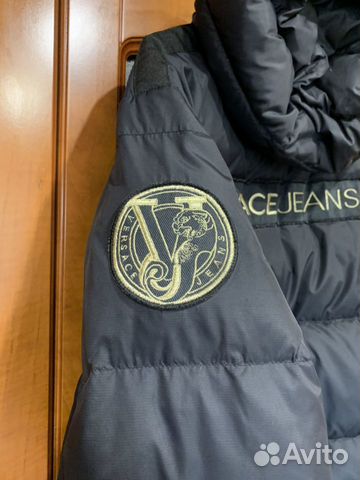 Лёгкий Пуховик мужской, Versace Jeans, оригинал Лёгкий Пуховик мужской, Versace Jeans, оригинал