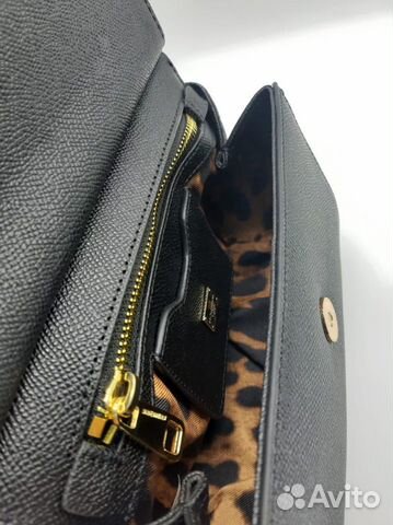 Сумка кожаная женская дол габбана