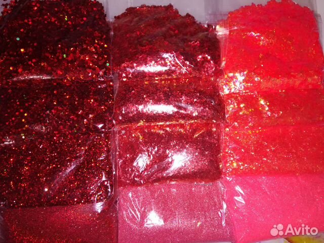Глиттеры-блёстки, подходят для всего. Доставка по