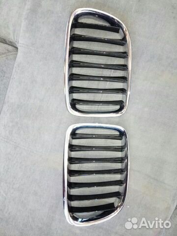 Решётки радиатора Бмв X1 e84 оригинал. Серебристые Решётки радиатора Бмв X1 e84 оригинал. Серебристые
