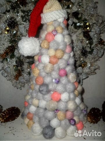 Елочка подарок топиарий