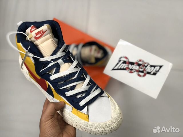 Новые кроссовки Sacai x Nike Blazer Mid 41-45 купить в Москве | Личные вещи  | Авито