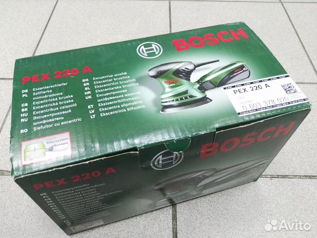 Шлифмашина Bosch PEX 220 A (новая)