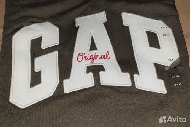 Толстовка (свитшот) GAP р 3Xl начес новый оригинал Толстовка (свитшот) GAP р 3Xl начес новый оригинал