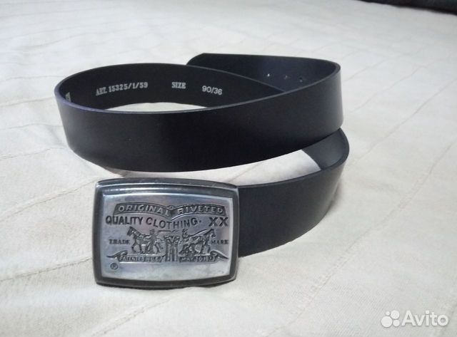 Ремень Levis кожаный Италия Ремень Levis кожаный Италия