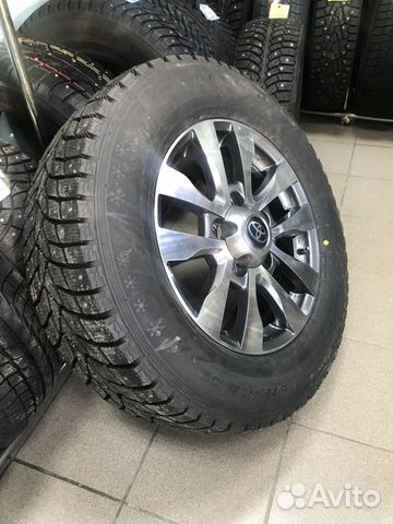 Комплект в сборе на Toyota LC 100 /200 R 18 5*150 Комплект в сборе на Toyota LC 100 /200 R 18 5*150