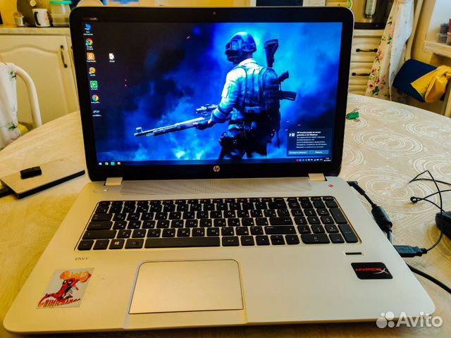 Игровой ноутбук HP Envy 17