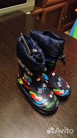 Резиновые сапожки
