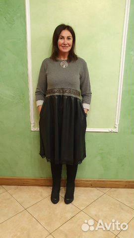 Стильная одежда Италия 48 56 размеров