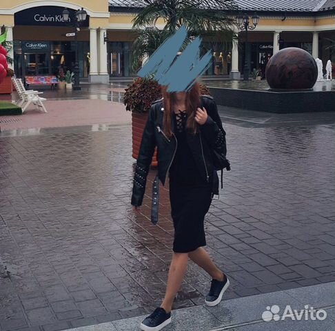 Платье трикотажное миди Платье трикотажное миди