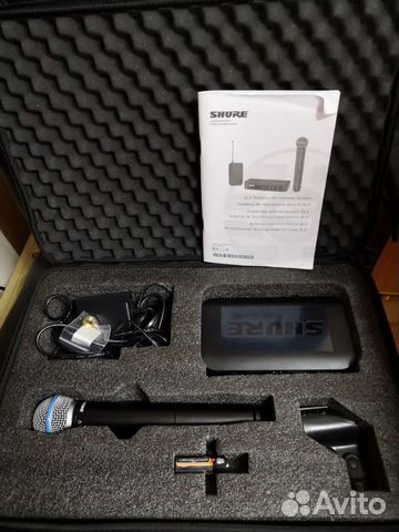 Радиосистема shure BLX24E/B58 M17 Радиосистема shure BLX24E/B58 M17