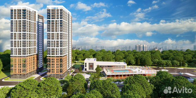 2-к квартира, 35.5 м², 12/26 эт.