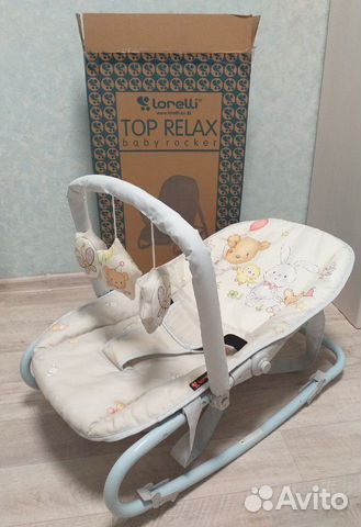 Шезлонг детский lorelli TOP relax baby rocket