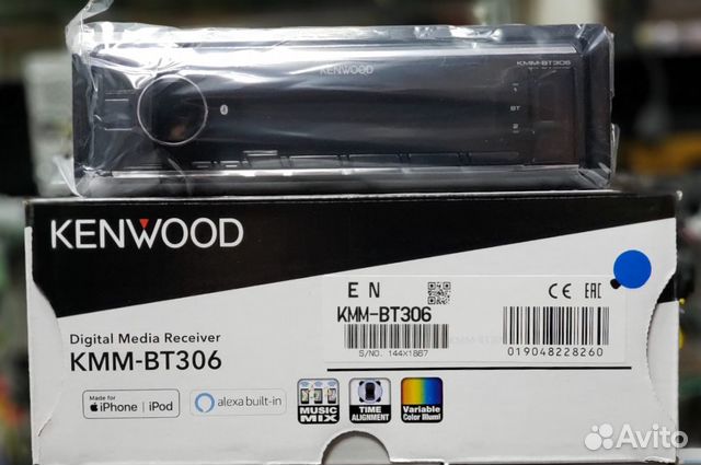 Автомагнитола Kenwood KMM-BT306 Автомагнитола Kenwood KMM-BT306