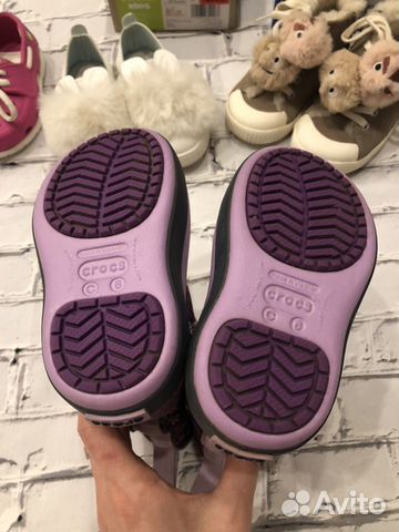 Сапоги резиновые утеплённые Crocs C6/22