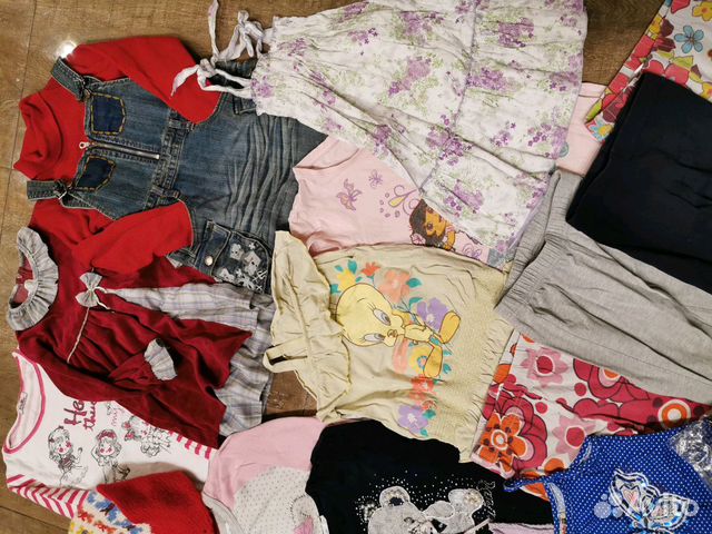 Пакет одежды на девочку 30 шт