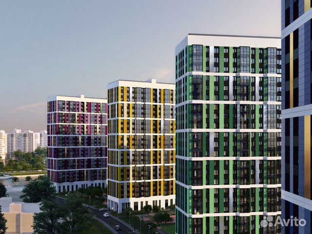 1-к квартира, 43.6 м², 15/22 эт.