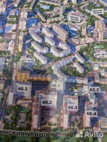 1-к квартира, 41.4 м², 23/26 эт.