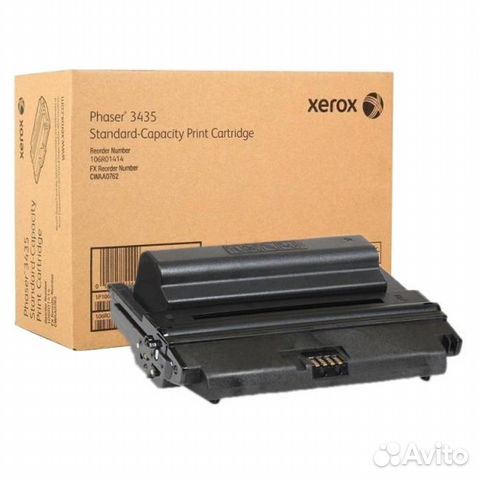 Картридж лазерный xerox 106r01414