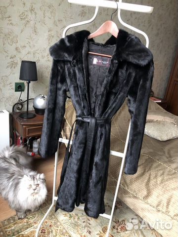 Норковая шуба black lama Норковая шуба black lama
