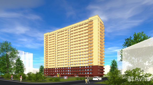 1-к квартира, 35.6 м², 4/17 эт. 1-к квартира, 35.6 м², 4/17 эт.