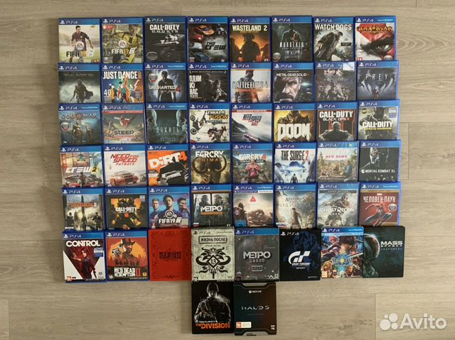 Топовый набор игр для PS4