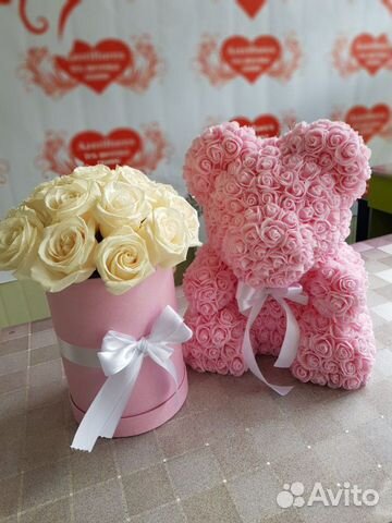 Мишки из роз Мишки из роз