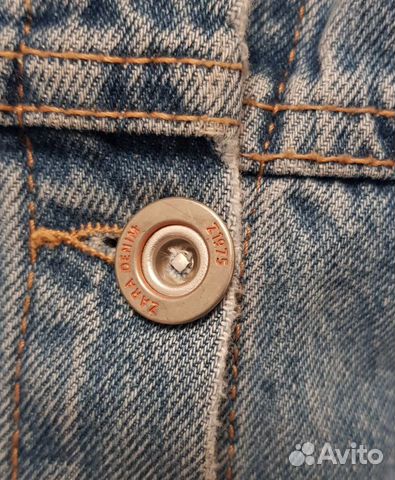 Куртка джинсовая Zara, 128 см Куртка джинсовая Zara, 128 см