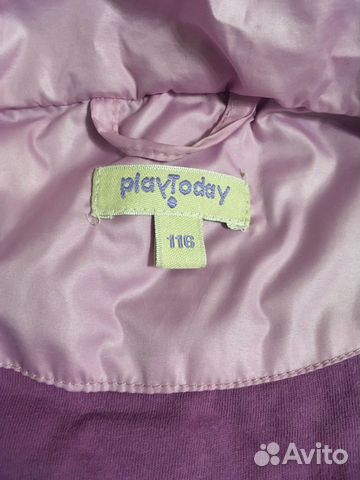 Жилетка для девочки Play Today рост 116 см Жилетка для девочки Play Today рост 116 см