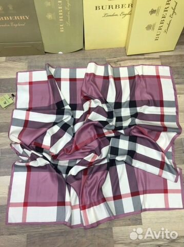 Новый женский шёлковый платок Burberry Новый женский шёлковый платок Burberry