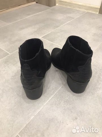 Ботинки осенние черные Ботинки осенние черные