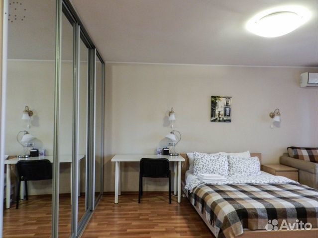 

Квартира-студия, 30 м², 2 кровати
