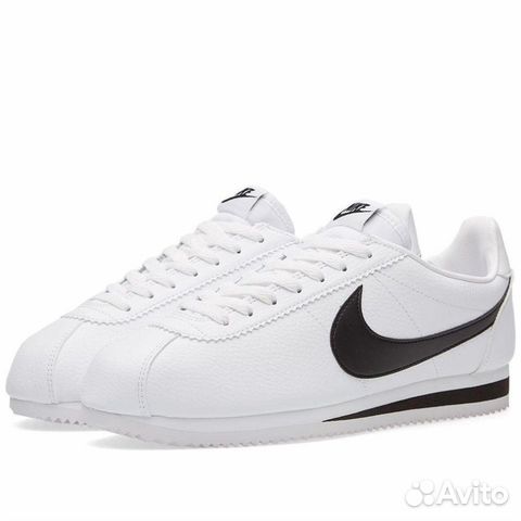 Кроссовки Nike classic cortez leather 09 black Кроссовки Nike classic cortez leather 09 black