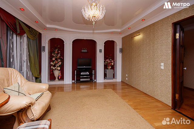 3-к квартира, 130.4 м², 5/6 эт.