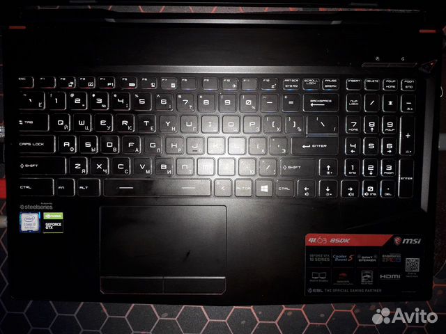 Игровой ноутбук MSI GL63-8SDK