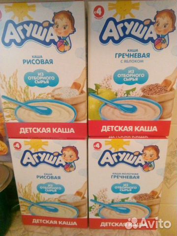 Каши Агуша смесь Малютка 2