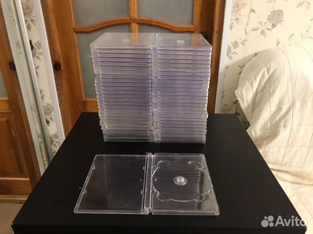 Боксы для DVD дисков «Стекло» 250 штук Боксы для DVD дисков «Стекло» 250 штук