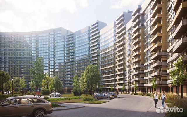 1-к квартира, 50.4 м², 5/21 эт. 1-к квартира, 50.4 м², 5/21 эт.