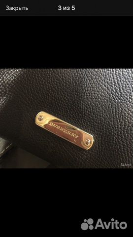 Оригинальная Сумка Burberry
