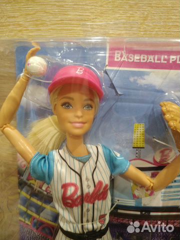 barbie baseball player