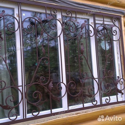 Решётки на окна арт.6773, все размеры