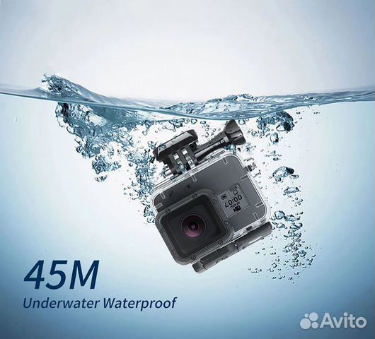 Аквабокс Telesin для камеры GoPro Hero 7/6/5 Black Аквабокс Telesin для камеры GoPro Hero 7/6/5 Black