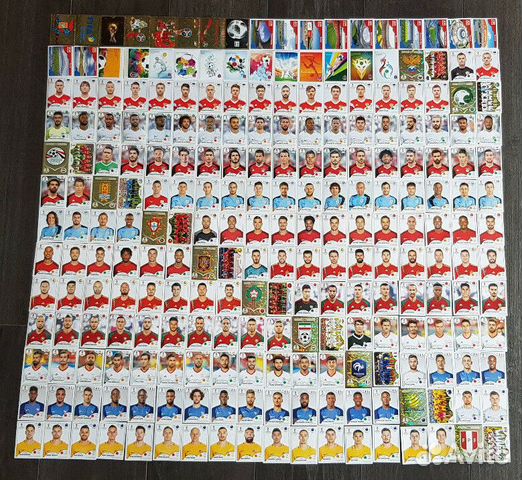 Наклейки Panini Чемпионат Мира 2018 Наклейки Panini Чемпионат Мира 2018