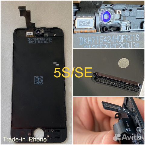 Оригинальный экран iPhone 5s/6/6s/7/8/X+установка Оригинальный экран iPhone 5s/6/6s/7/8/X+установка