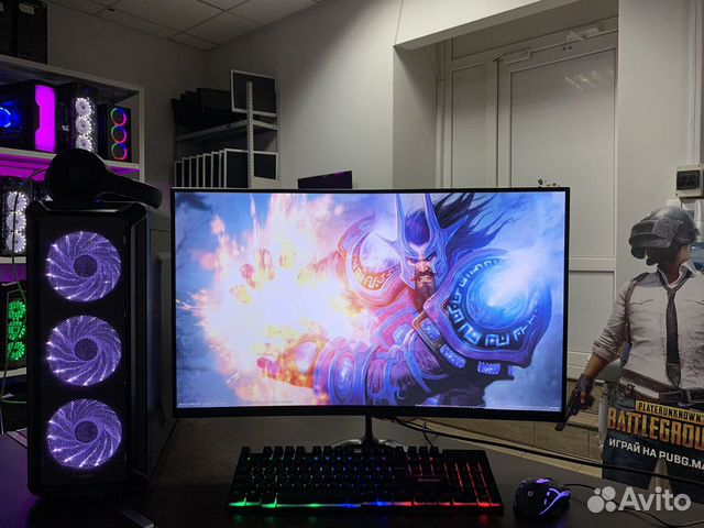Игровой Ryzen 5 2600 GTX 1070 8gb 8GB SSD 120gb