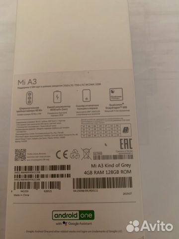 Xiaomi mi a3 4/128 gb Xiaomi mi a3 4/128 gb