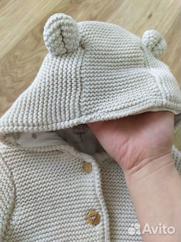Кардиган кофта теплая mothercare 74-80 Кардиган кофта теплая mothercare 74-80